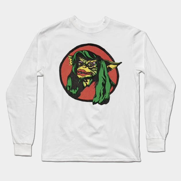 Gremlins 2 - Greta Long Sleeve T-Shirt by yawncompany